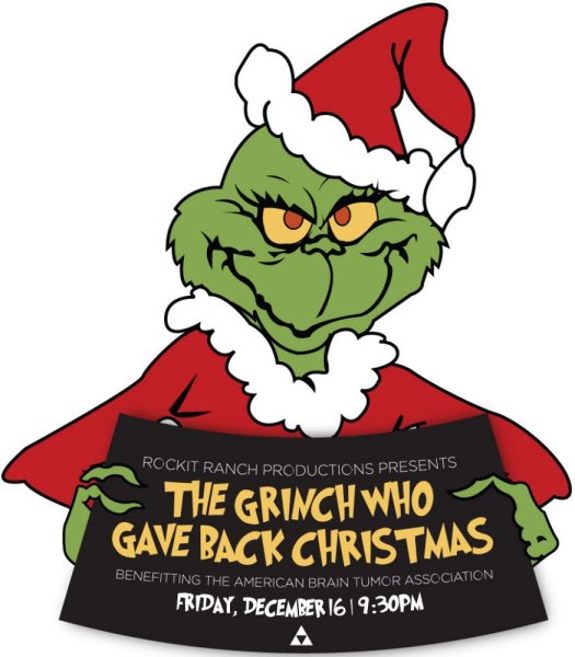 Плакаты на НГ С Гринчем