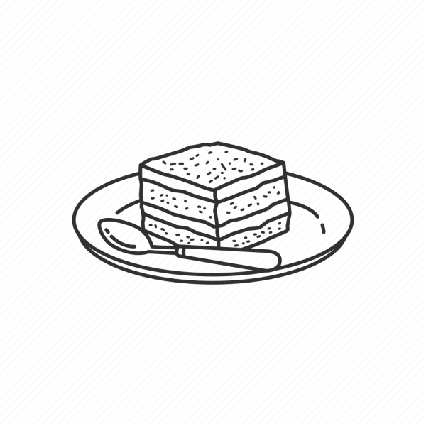 Тирамису раскраска