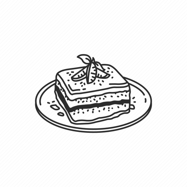 Тирамису эскиз