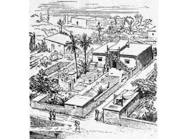 Египетский дом древний ми