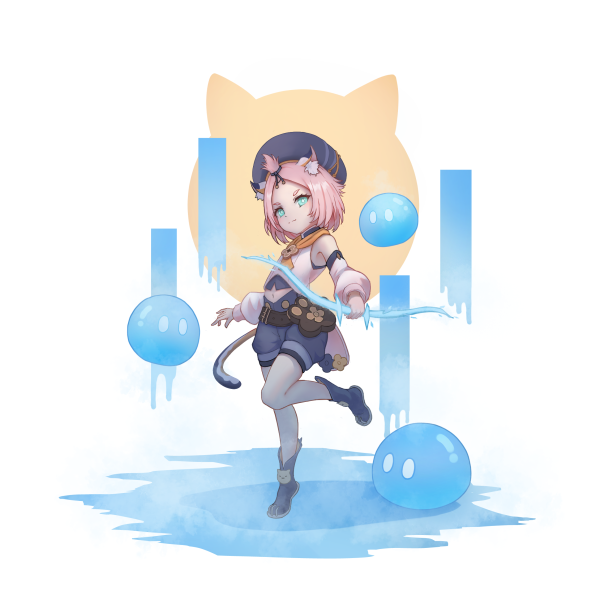 Диона Геншин арты