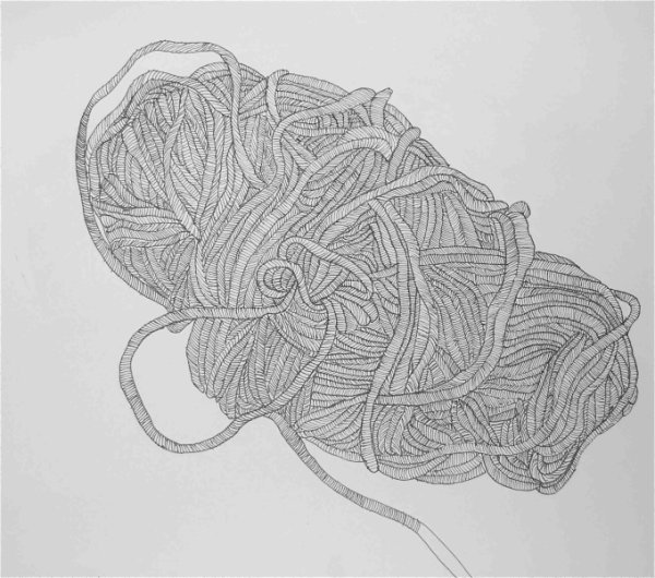 Нитки рисунок