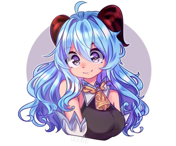 Диона Геншин Стикеры