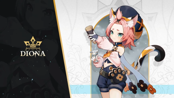 Диона Геншин Импакт в полный рост