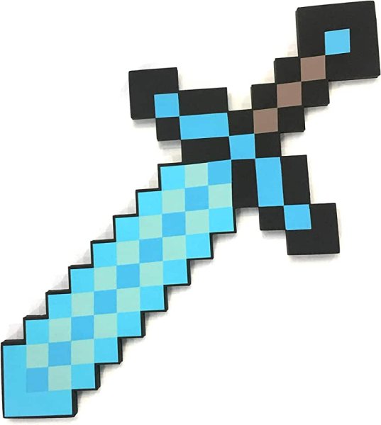 Распечатка меча из МАЙНКРАФТА