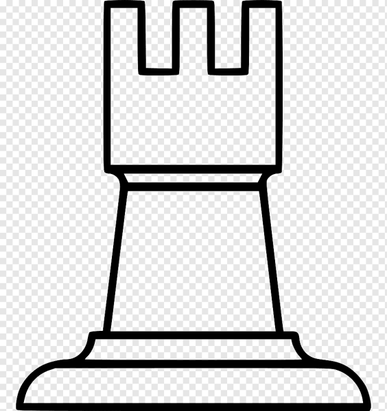 Шахматные фигуры для раскрашивания