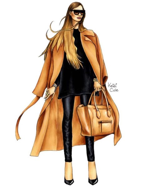 Фэшион скетчинг