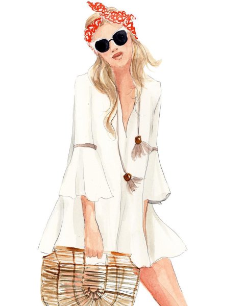 Эскизы одежды