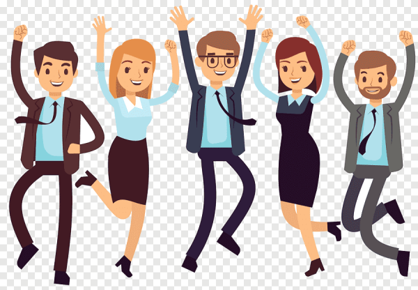 Счастливый сотрудник рисунок