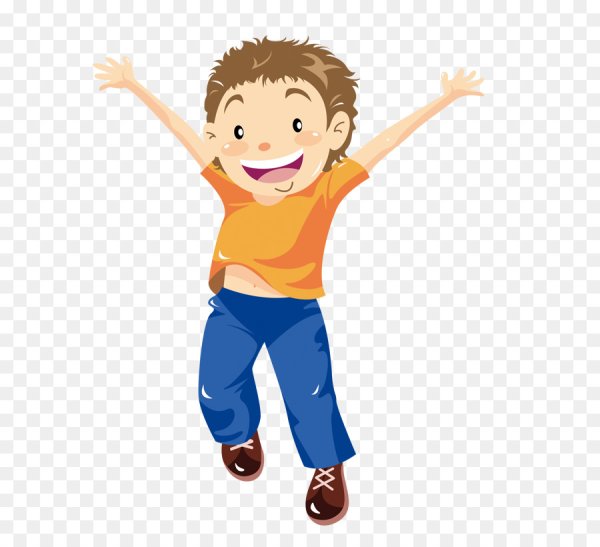 Прыгать мультяшный