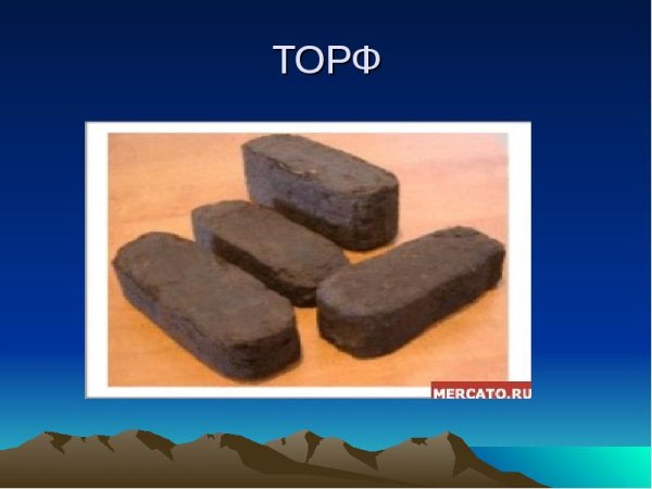 Проект про торф