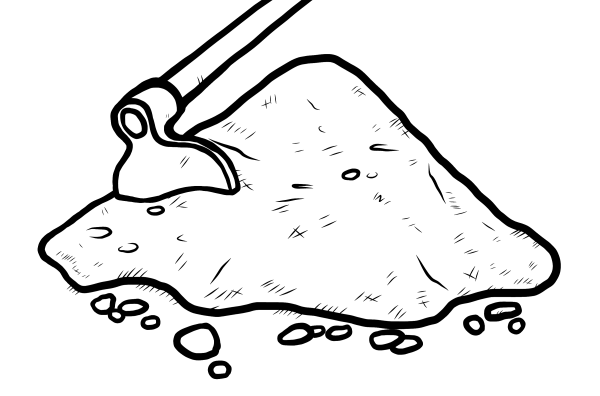 Почва раскраска