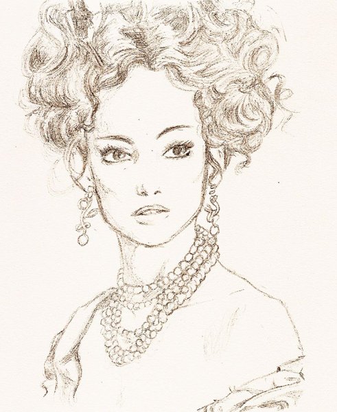 Анна Каренина зарисовки