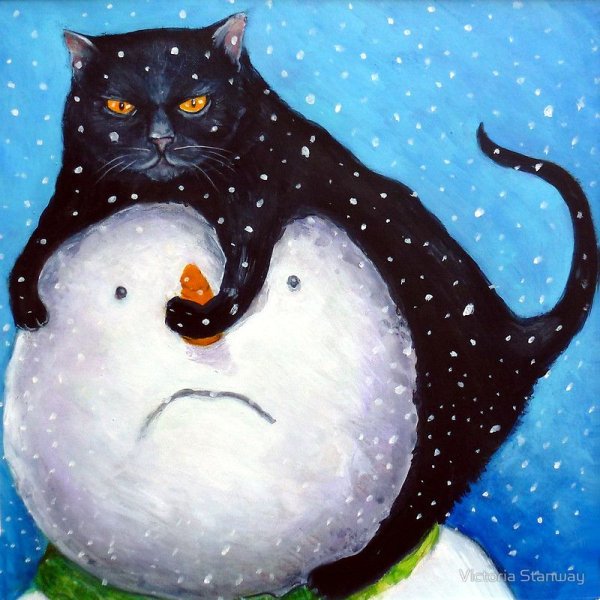 Новогодний котик