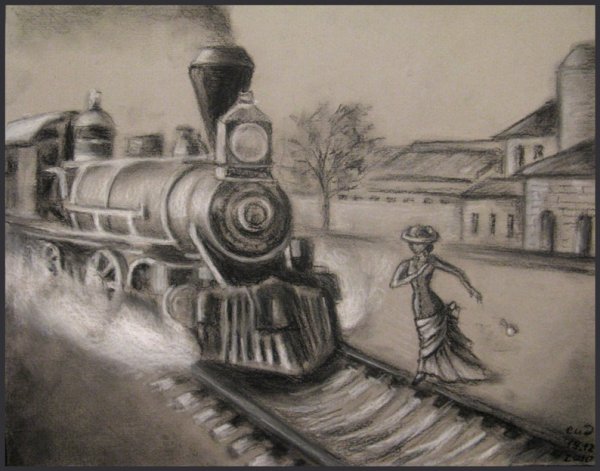 Анна Каренина рисунок