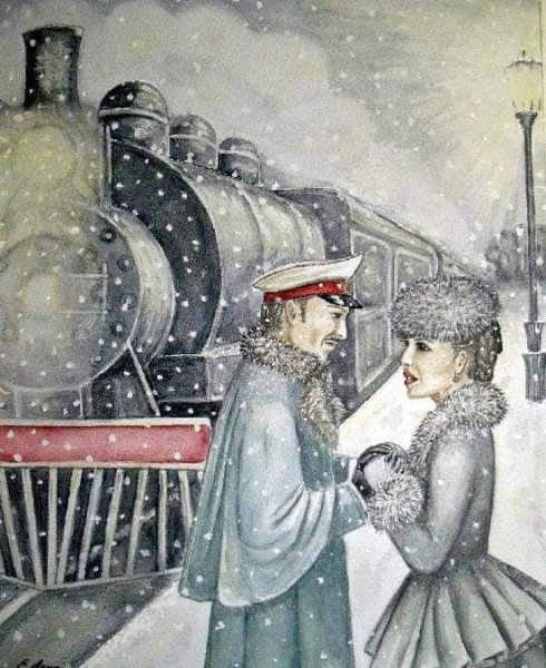 Анна Каренина зарисовки