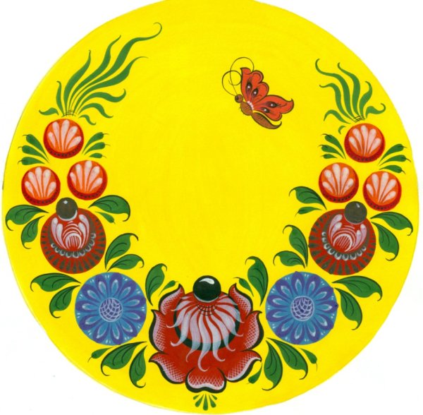 Городец роспись