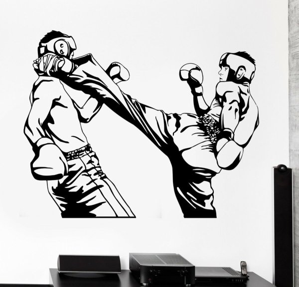 Кикбоксинг стилизация