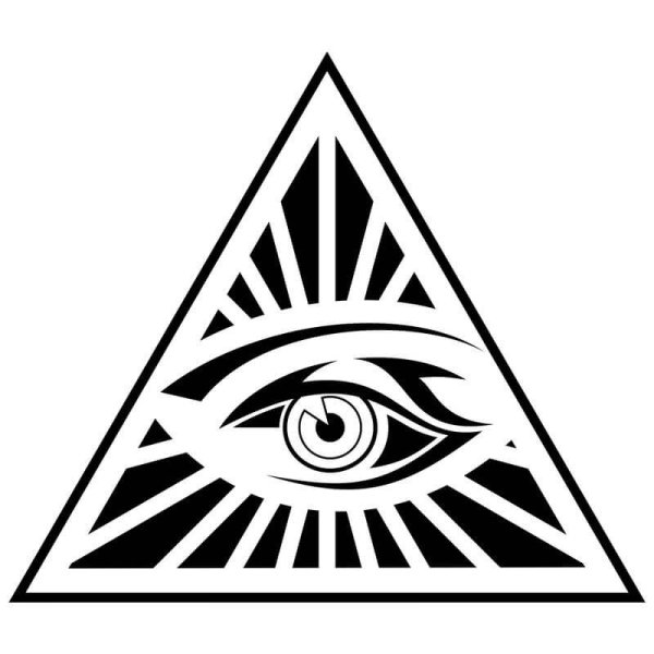 Символ масонов глаз в треугольнике