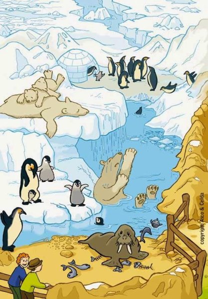 Антарктида карандашом