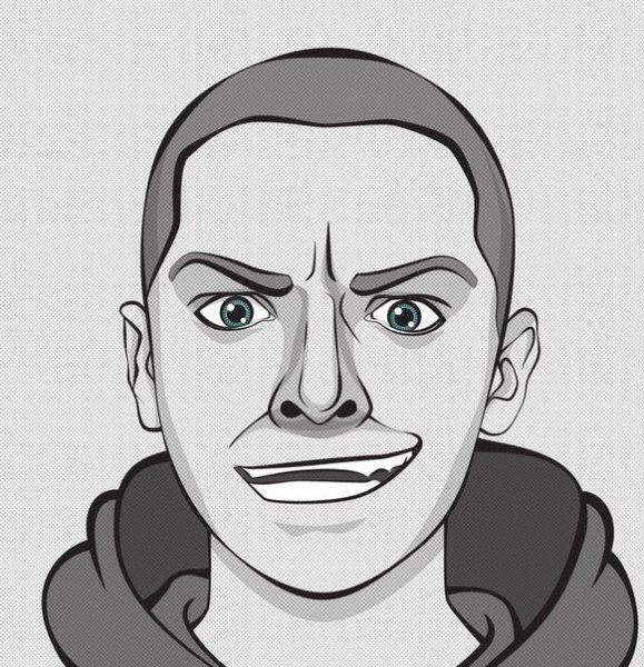 Оксимирон портрет