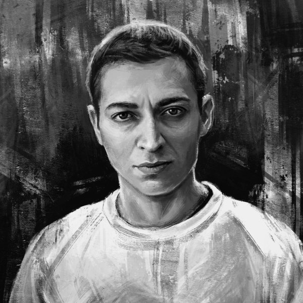 Оксимирон рисунок карандашом