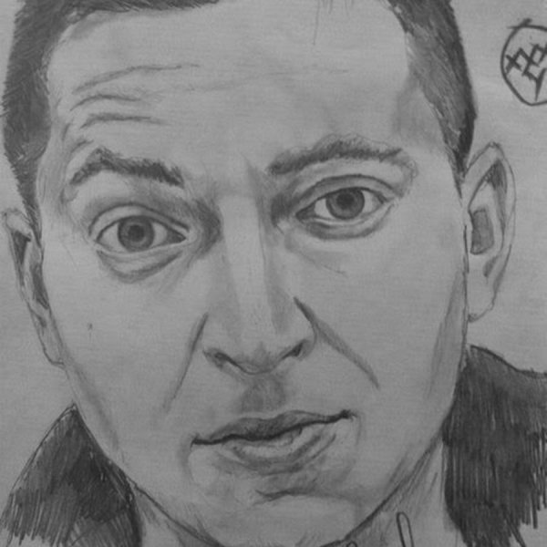 Оксимирон портрет карандашом