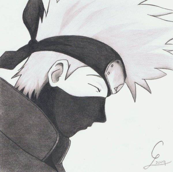 Какаси Хатакэ контур