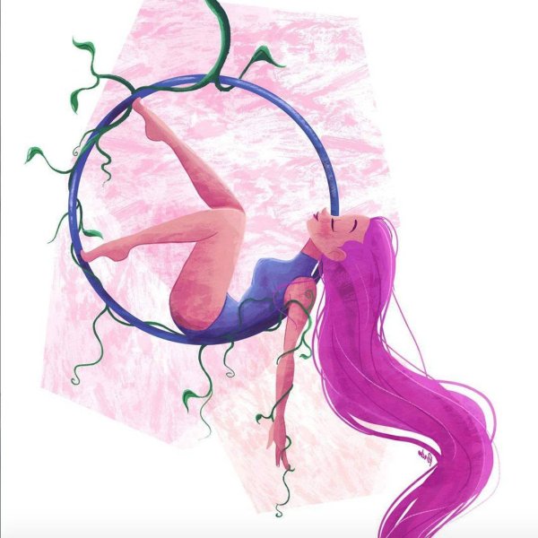 Художественная гимнастика рисунки