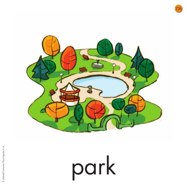 Go to the Park Flashcards for Kids