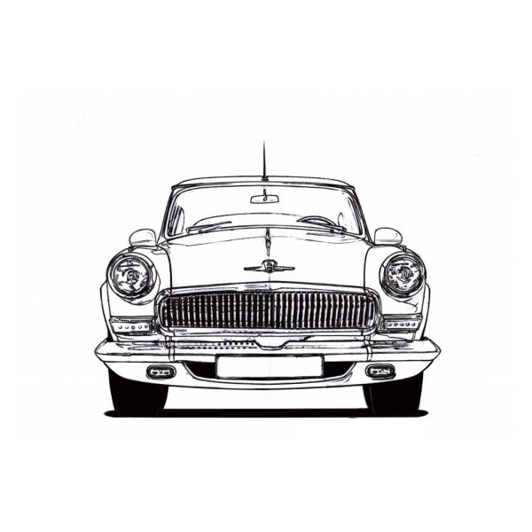 ГАЗ - м21 Волга разукрашка