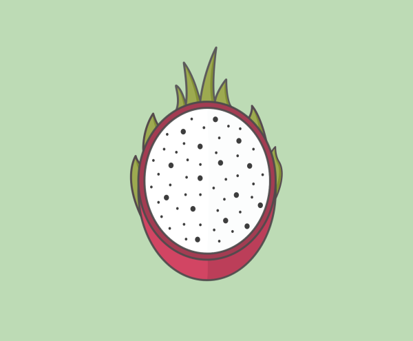 Питайя фрукт арт