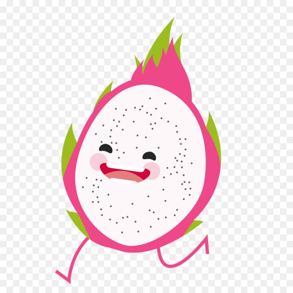 Драконий фрукт нарисовать