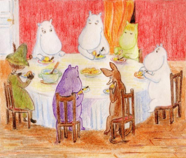 Туве Янссон семья Муми-троллей