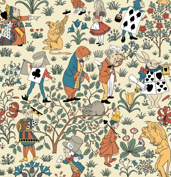 Чарльз Войси обои Алиса в стране чудес