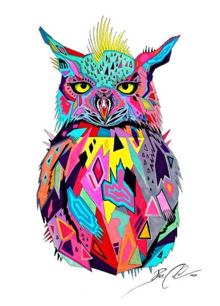 Яркие современные принты