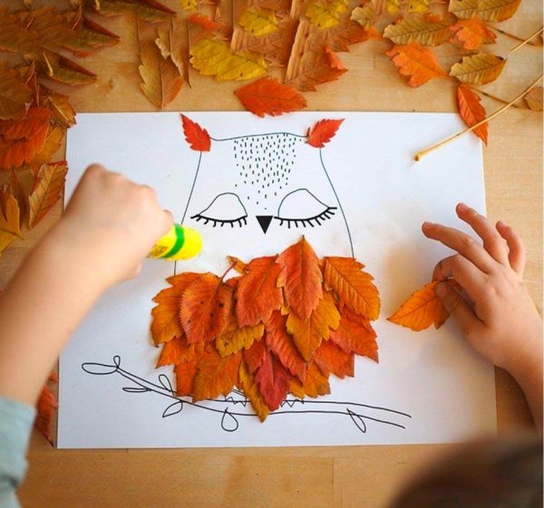 Осенняя аппликация