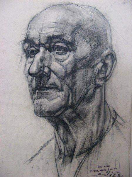 Академия Штиглица Академический портрет