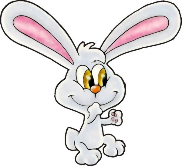 Зайка мультяшный