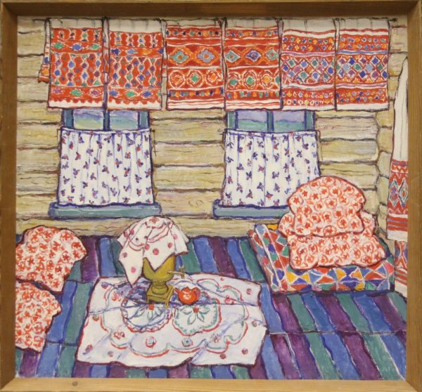 Убранство башкирской избы