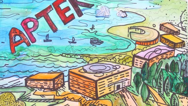 Лагерь Артек рисунок