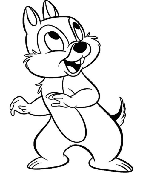 Чип раскраска