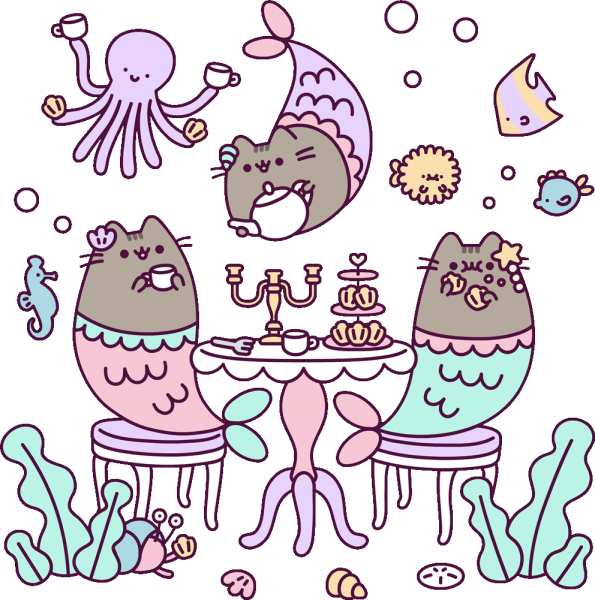 Кавай котик Пушин