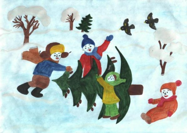 Заколдованная буква рисунок