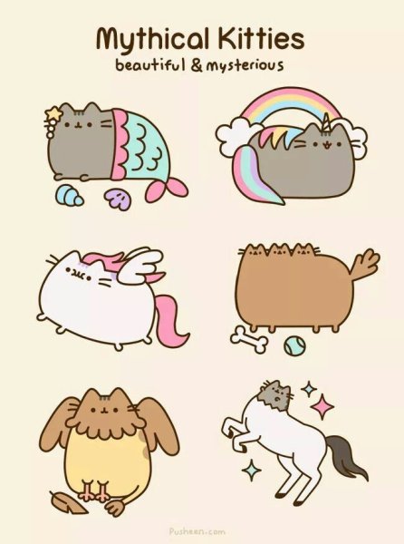 Кот Pusheen