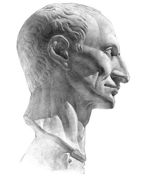 Афродита голова гипсовая МАРХИ