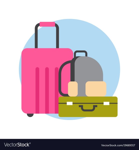 Багаж векторный