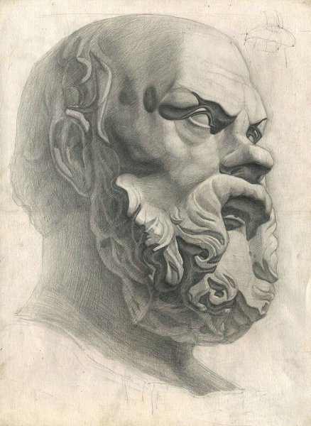 Голова Антиноя МАРХИ