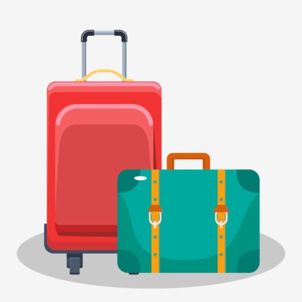 Чемодан нарисованный