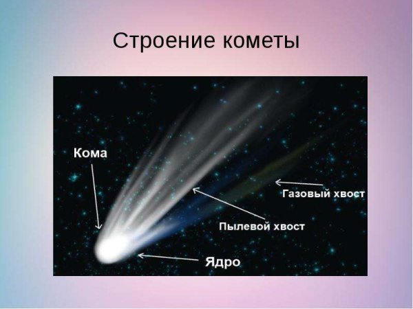 Внутреннее строение кометы